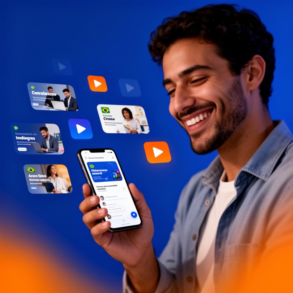 Aluno Qualifica estudando pelo app